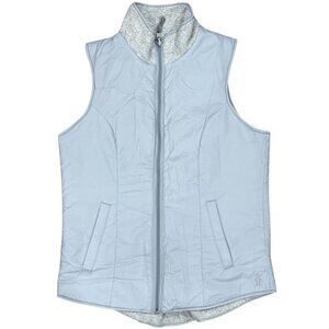 Smartwool Vest Women's Anchor Line‎ Sherpa Reversible Gray Ivory Size Small S